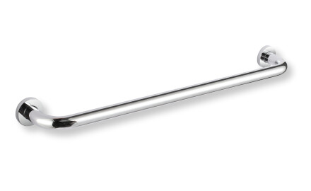 Bathroom handle, Ø25, straight, 60 / chrome