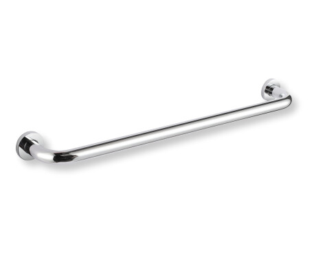 Bathroom handle, Ø25, straight, 60 / chrome