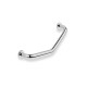 Ø25 Angled Bathroom Handle / Chrome #1