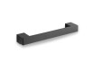 Straight bathroom handle, 28 cm / matte black