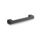 Straight bathroom handle, 28 cm / matte black #1