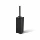 Freestanding Toilet Brush / Square / Matte Black #1