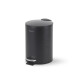 BUDGET Round 3 L Pedal Bin, Soft Close / Matte Black Steel #1