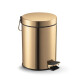 STANDARD Round 5 L Pedal Bin, Soft Close / Glossy Gold #1