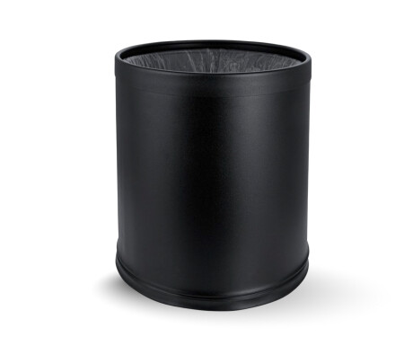 9 L open bin / removable cover / matte black, matte black rim