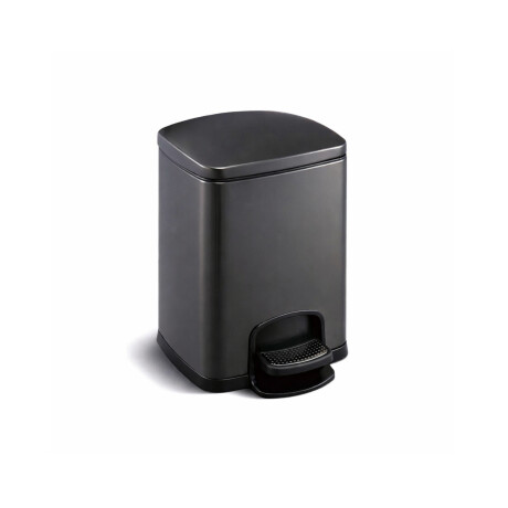 PREMIUM Rectangular Pedal Bin, 5 L, Soft-Close / Matte Black #1