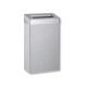 30-liter trash can with open lid, R10 series / brushed stainless steel #1