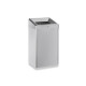49-liter trash can with open lid, R1 series / brushed stainless steel #1