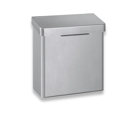 4.5L Sanitary Waste Container, R10 Series / Brushed Stainless Steel