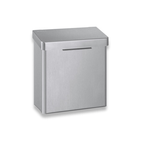 4.5L Sanitary Waste Container, R10 Series / Brushed Stainless Steel #1
