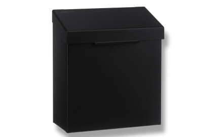 4.5L Sanitary Waste Bin, R1 Series / Matte Black Stainless Steel