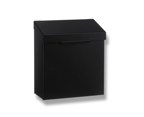 4.5L Sanitary Waste Bin, R1 Series / Matte Black Stainless Steel