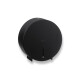 Round toilet paper holder for rolls up to Ø 19 cm, R1 series / matte black stainless steel #1