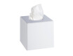 Tissue Dispenser - Cube / Glossy White ABS