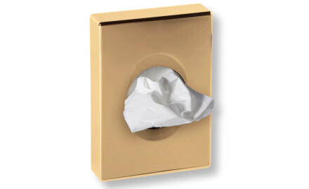 Sanitary Napkin Dispenser / Glossy Gold ABS