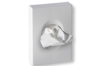 Sanitary Napkin Dispenser / Glossy White ABS