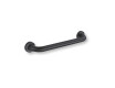 Support rail for people with disabilities, Ø32, straight, STANDARD—40 cm / stainless steel, matte black