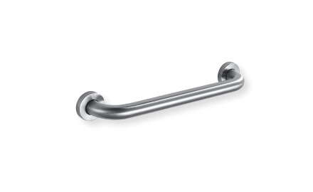 Support rail for people with disabilities, Ø32, straight, STANDARD—40 cm / brushed stainless steel