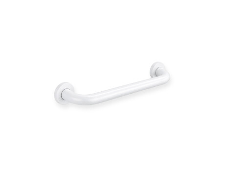 Support rail for people with disabilities, Ø32, straight, STANDARD—40 cm / matte white