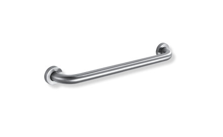Support rail for people with disabilities, Ø32, straight, STANDARD—50 cm / brushed stainless steel