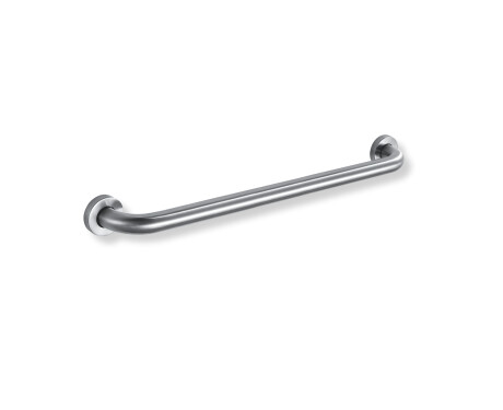 Support rail for people with disabilities, Ø32, straight, STANDARD—60 cm / brushed stainless steel