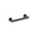 PREMIUM Straight Support Handrail for People with Disabilities, Ø32, 30 cm / Matte Black Stainless Steel #1