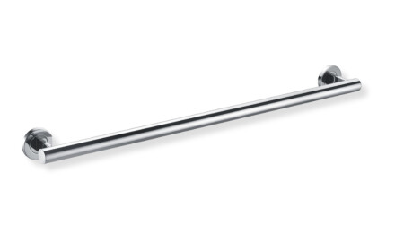 PREMIUM Straight Support Handrail for People with Disabilities, Ø32, 80 cm / Polished Stainless Steel