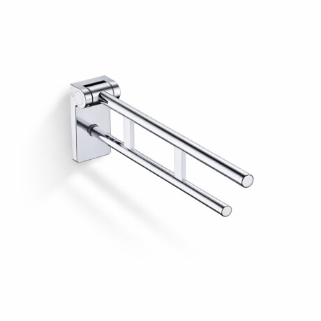 PREMIUM Tilting Support Handrail for People with Disabilities, Ø32, 70 cm / Polished Stainless Steel #1