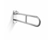 Support Handrail for People with Disabilities, Ø32, Curved, Tilting, STANDARD - 60 cm / Polished Stainless Steel