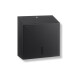 V-fold paper towel dispenser (max. paper load dimensions: 25x11.5x24 cm) R1 series / matte black stainless steel #1