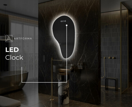 Irregular Mirror LED Lighted decorative design S221 #7