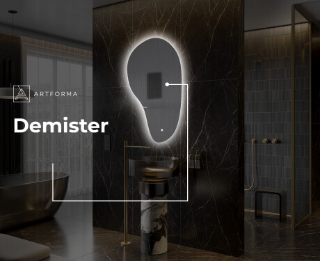 Irregular Mirror LED Lighted decorative design S221 #8