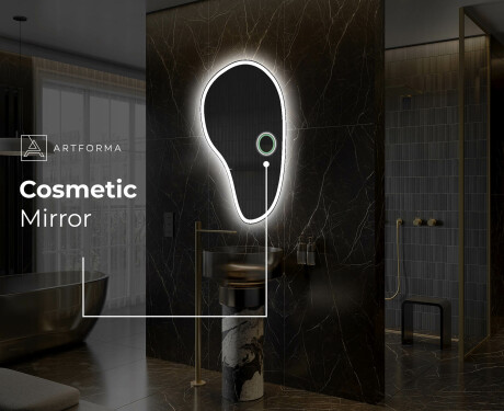 Irregular Mirror LED Lighted decorative design S222 #5