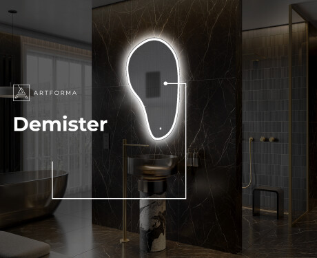 Irregular Mirror LED Lighted decorative design S222 #8