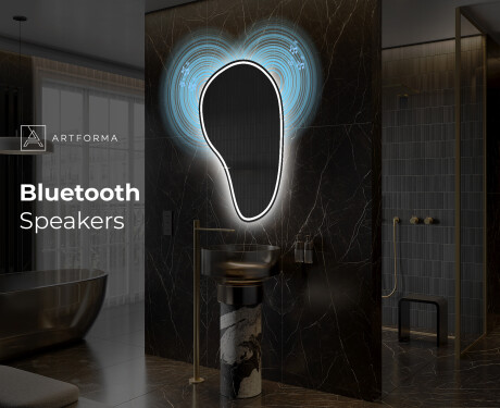 Irregular Mirror LED Lighted decorative design S223 #6