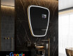 SMART Irregular Bathroom Mirror LED Z223 Google