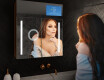 Smart LED Illuminated Mirror Medicine Cabinet - L02 Sarah 26,2" x 28,3" #10