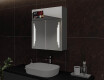 Smart LED Illuminated Mirror Medicine Cabinet - L27 Sarah 26,2" x 28,3" #6