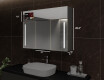 Smart LED Illuminated Mirror Medicine Cabinet - L02 Sarah 39,4" x 28,3" #3