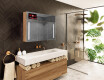 Smart LED Illuminated Mirror Medicine Cabinet - L02 Sarah 39,4" x 28,3" #6