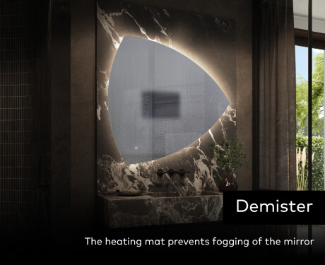 Irregular Mirror LED Lighted decorative design T221 #9