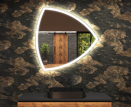 Irregular Mirror LED Lighted decorative design T222