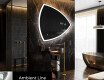 Irregular Mirror LED Lighted decorative design T222