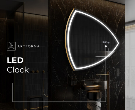 Irregular Mirror LED Lighted decorative design T223 #8