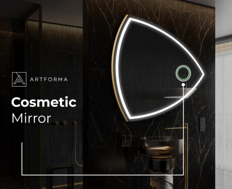 Irregular Mirror LED Lighted decorative design T223 #10