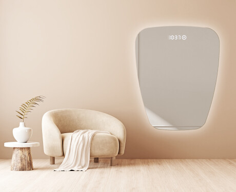 Irregular Mirror LED Lighted decorative design Z221 #4