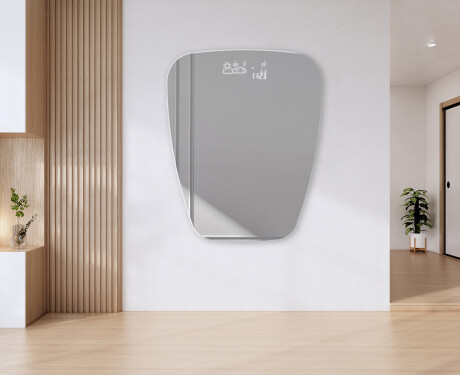 Irregular Mirror LED Lighted decorative design Z221 #9