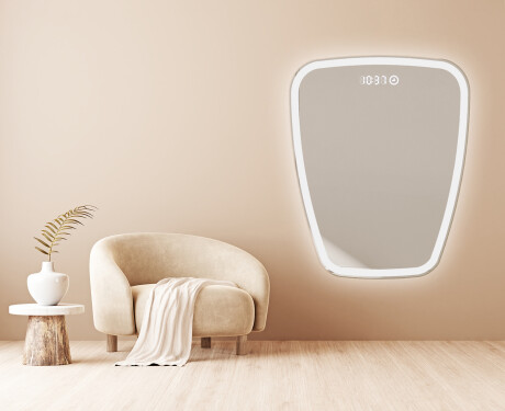 Irregular Mirror LED Lighted decorative design Z222 #4