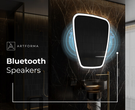 Irregular Mirror LED Lighted decorative design Z222 #5