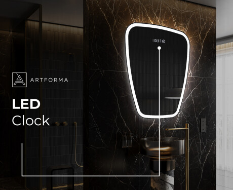 Irregular Mirror LED Lighted decorative design Z222 #7